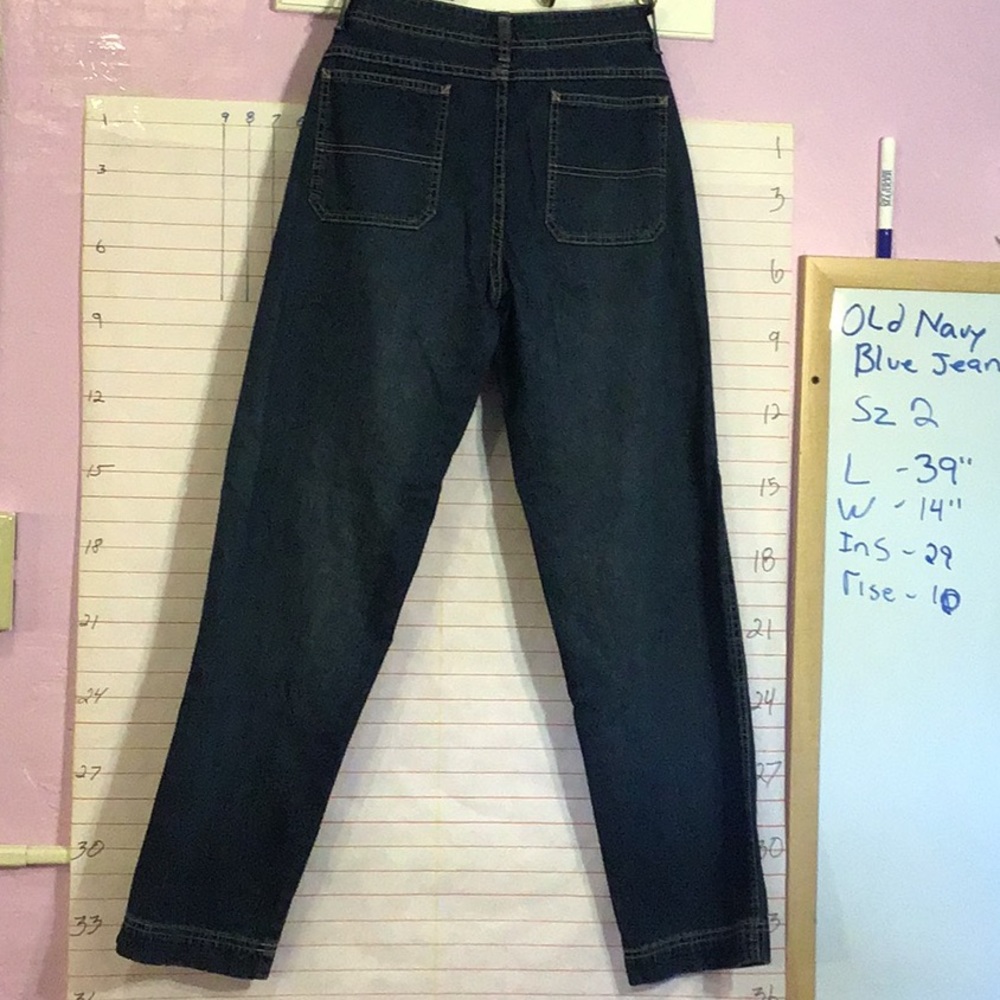 OLD NAVY BLUE - JEANS, women’s, sz 2, blue - Picture 3 of 8